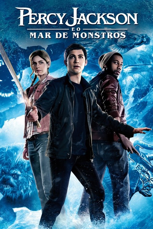 Capa de Percy Jackson E O Mar De Monstros