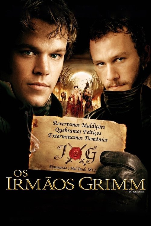 Capa de Os Irmãos Grimm