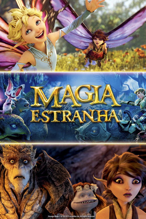 Capa de Magia Estranha