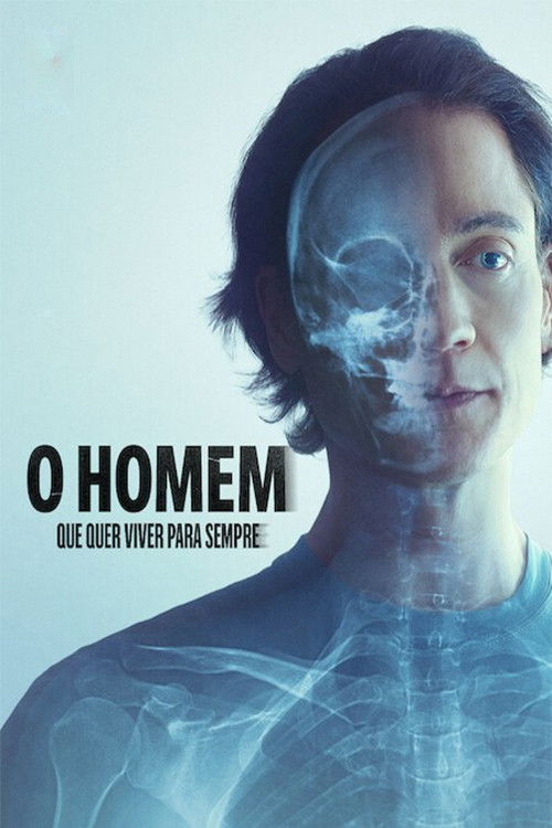 Capa de O Homem que Quer Viver para Sempre
